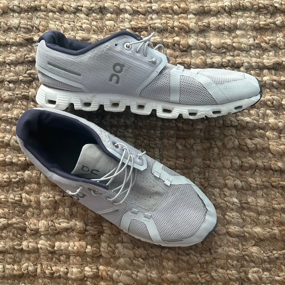 On Cloud 5 Men's Running Shoes Gray US 10.5 EU 44.5 Athletic Sneakers